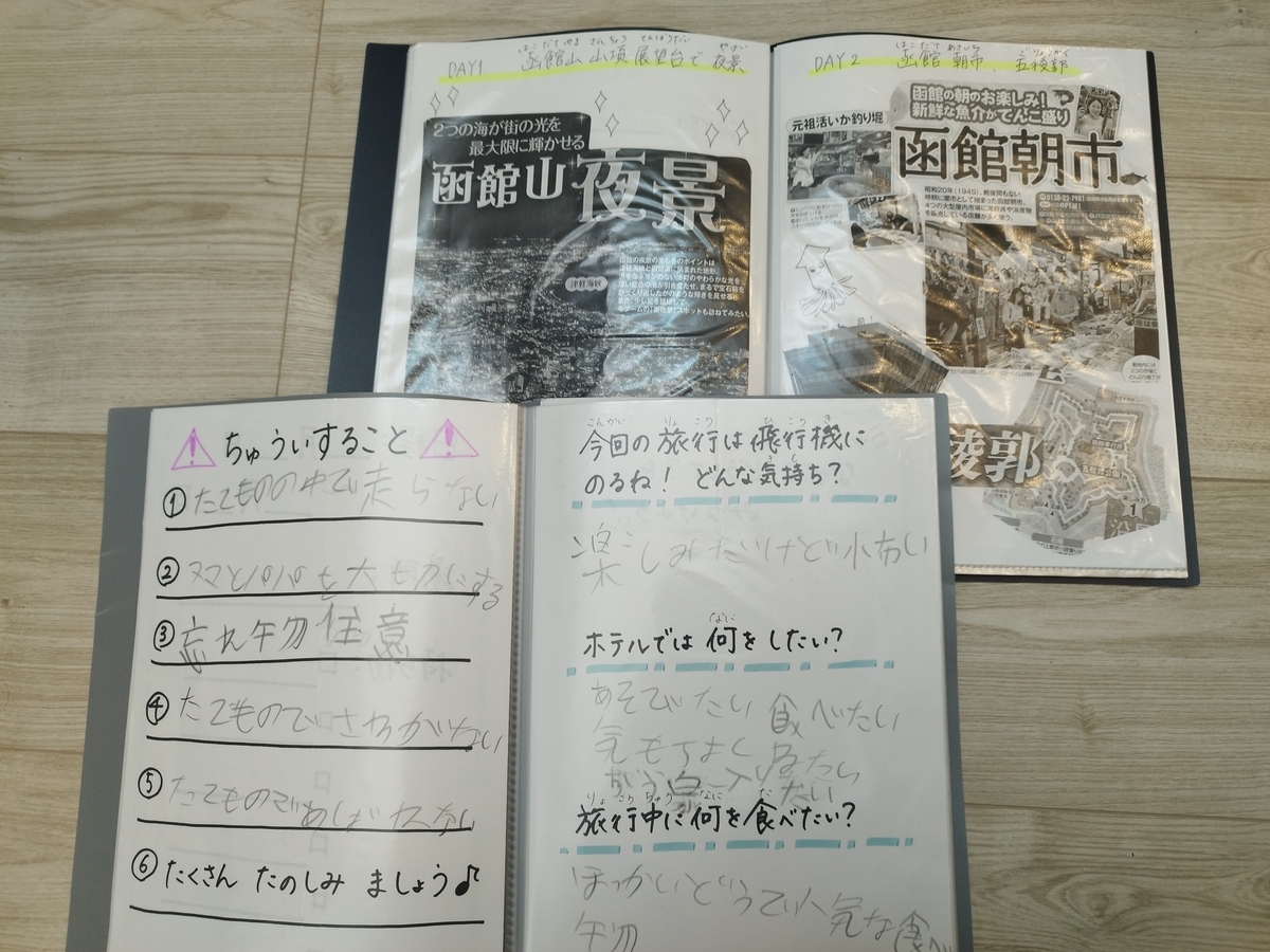 旅のしおり」におすすめの記載項目 - mini_minor's journal &