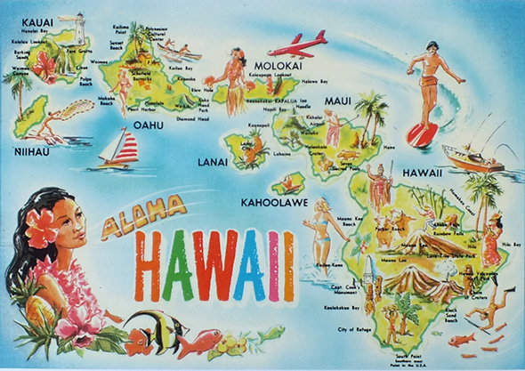 オアフ島の地図・観光マップエリアを知って、初ハワイでも安心アロハスマイル ALOHA SMILE