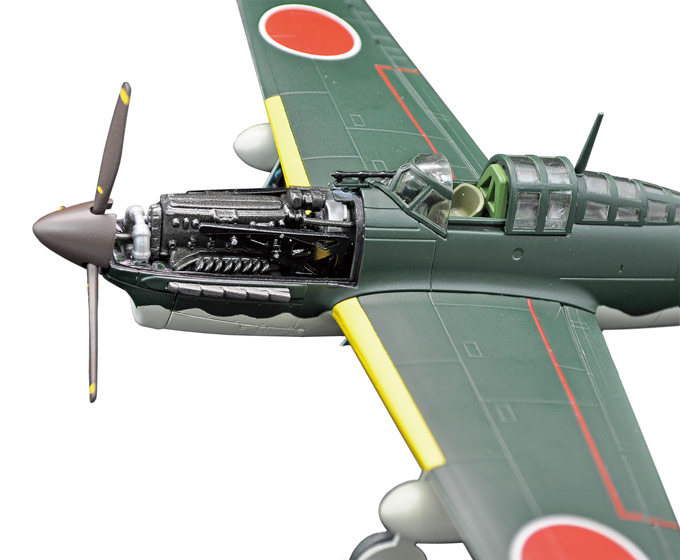 エフトイズ 1/72 フルアクション 零戦21型