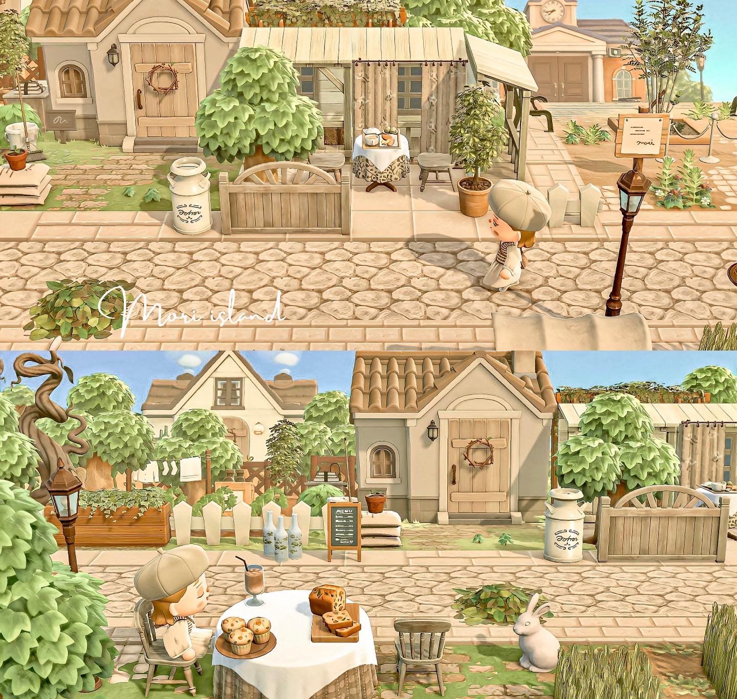 西部の街並み、膨大な量使う予感 😅animalcrossing animalcrossingnewhorizons