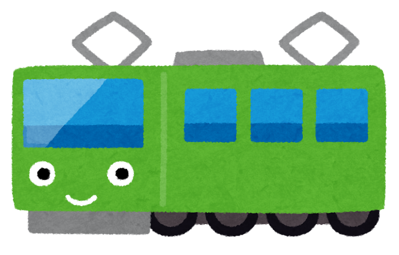 電車 内 イラスト463 無料写真