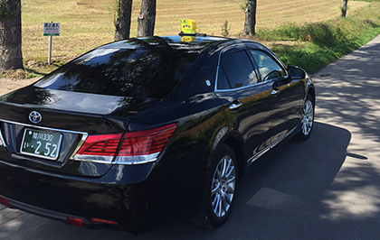 嵐山モンキーパーク ラッピングタクシー: ad-car's