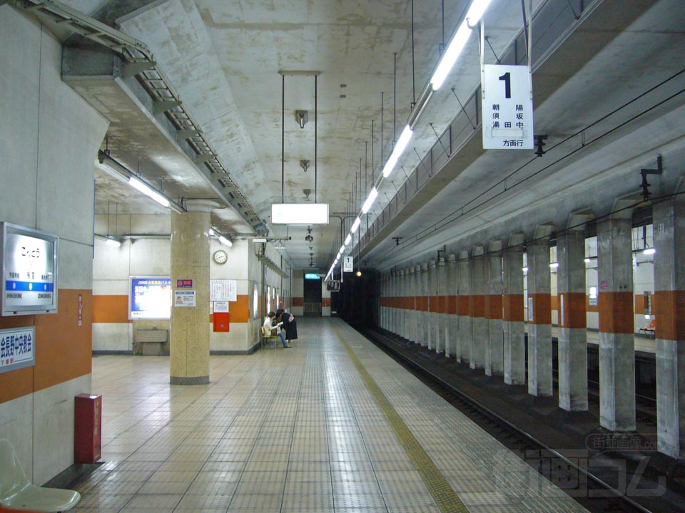 長野電鉄長野線 権堂駅