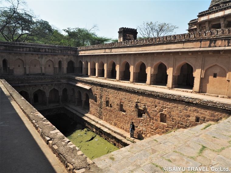 アダラジ階段井戸の美しさに圧倒されるHiroshi Kawajiri
