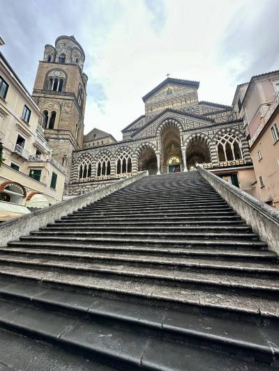 367 アマルフィ大聖堂 Stock