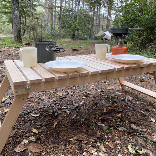 アウトドア テーブル diy