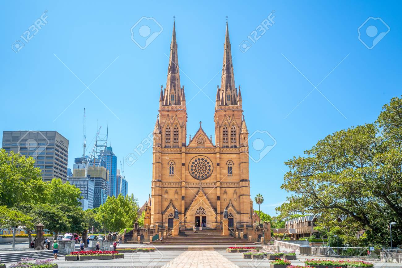 オーストラリアのカトリック教徒の総本山「シドニーセントメアリー大聖堂」を見学。 オーストラリア🇦🇺旅行 38-