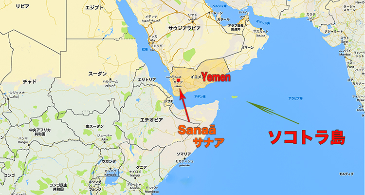 インド洋のガラパゴス！秘境ソコトラ島の旅⑤～龍血樹とボトルツリーの谷 後編』その他の都市 イエメン