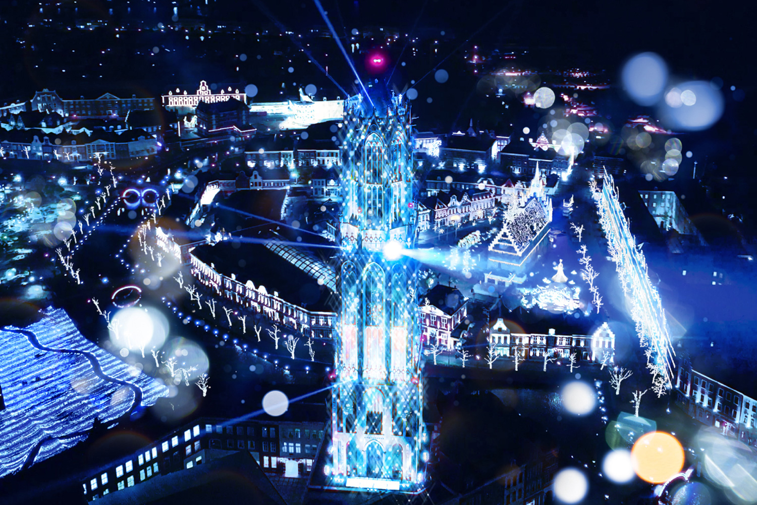 世界最大1300万球が輝く「ハウステンボス・光の王国」最新イルミ情報九州への旅行や観光情報は九州旅ネット