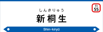 桐生の名がある３つの駅 - 行ってみよう桐生