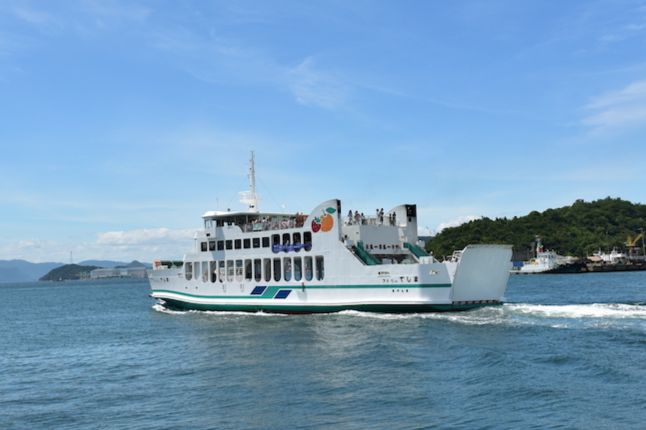 岡山日生港-小豆島 大部港 フェリー 2023年12月1日より運航休止になりました。小豆島旅行ガイド