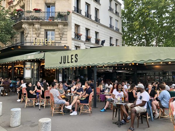 天空カフェ＠プランタン屋上 みゅうパリブログオプショナルツアー・現地ツアーの みゅう