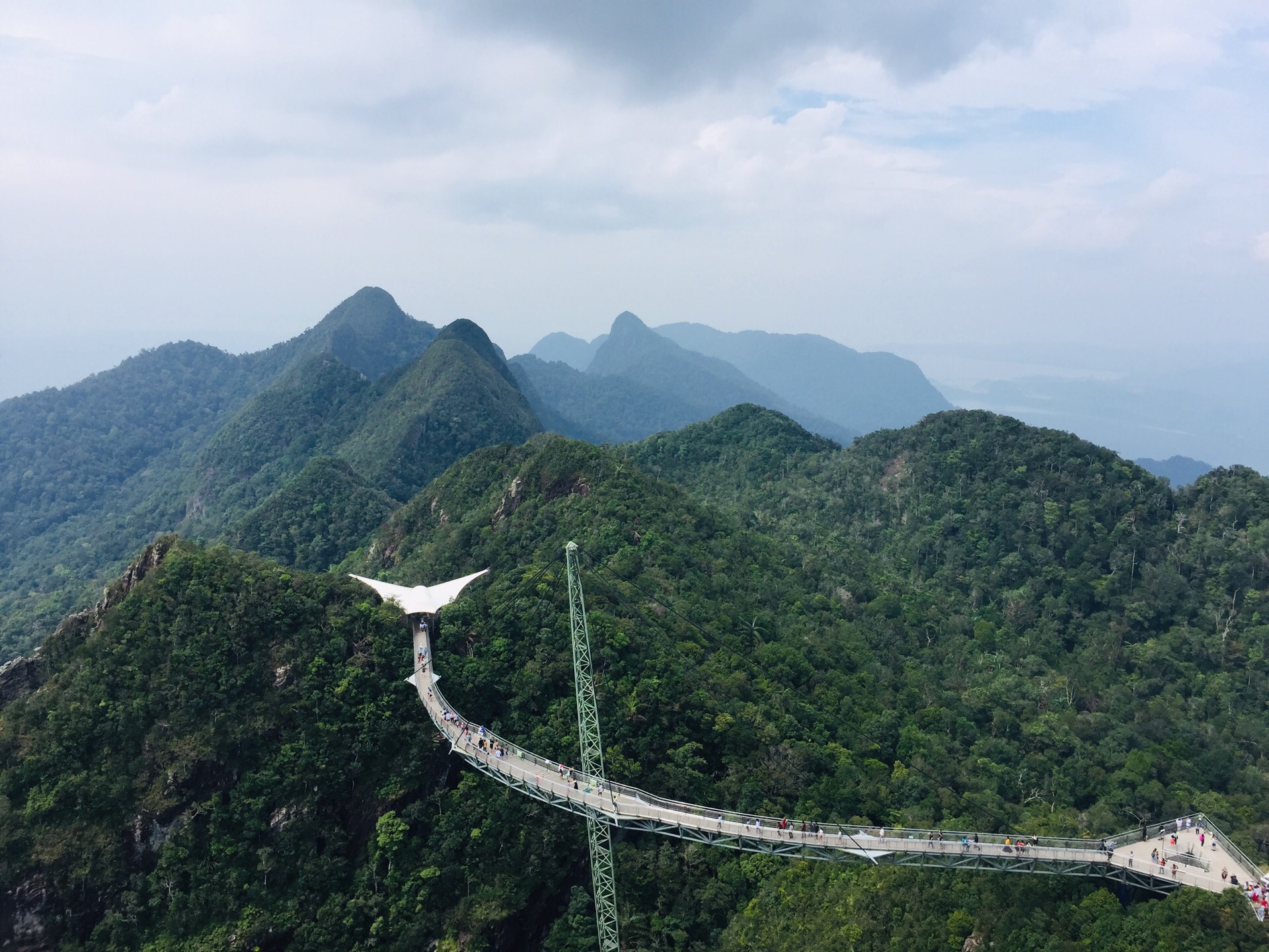 ランカウイ島 雄大な景色を望むケーブルカーとスカイブリッジあおいとりっぷ