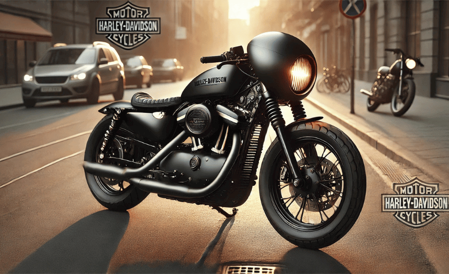 スポーツスターカスタムファイル カフェスタイルを強調する堅実なカスタム。 -公式