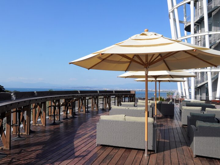 絶対いくべき！江ノ島サンカフェパラダイス☕️江ノ島のお洒落なカフェです☺️テラス席もあり、時間帯によってはカフェからサンセット見れます🙆‍TikTok