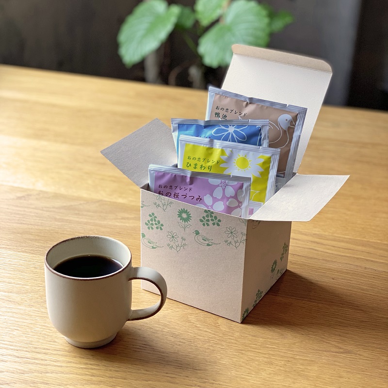 ドリップパックコーヒー 10ｇ×１２袋入り プチギフト キャンプ