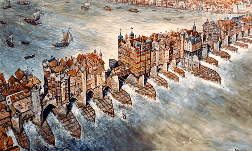 ロンドン橋と川テムズの夜景の写真素材・画像素材 Image 7053662