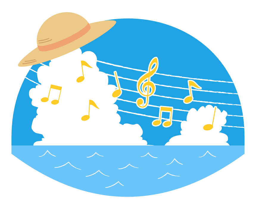 夏休みの無料イラスト 虫取り キャンプ