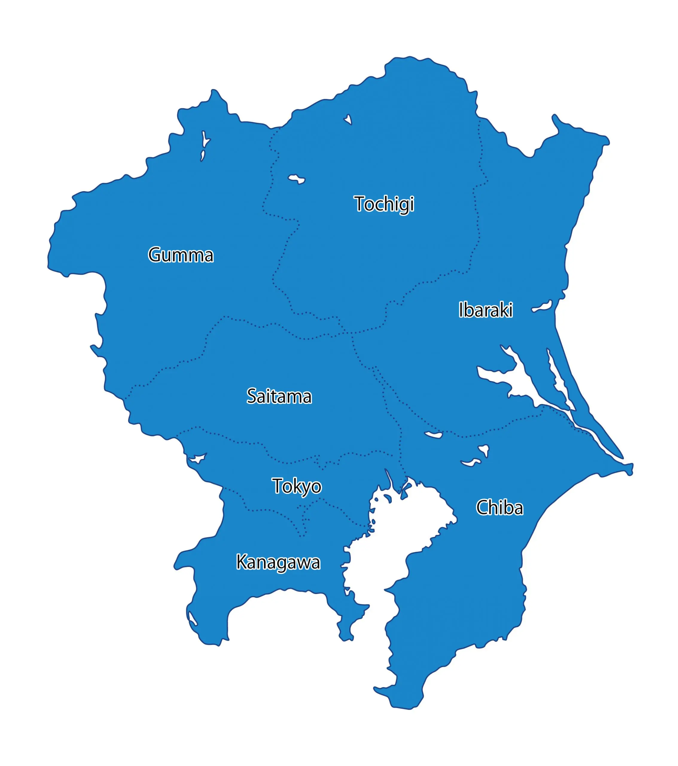 関東地図イラスト無料イラスト・フリー素材なら「イラストAC」