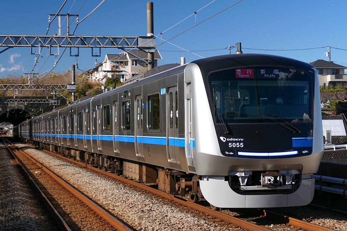 小田急多摩線 新宿行きの路線図・停車駅 |