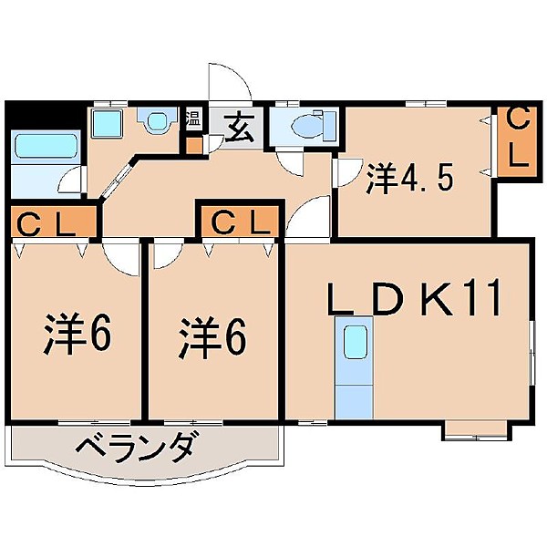 ピュア・メゾン(福島県福島市鎌田/2LDK/2階)福島学院前駅の賃貸情報(TY40550753)【ピタットハウス】