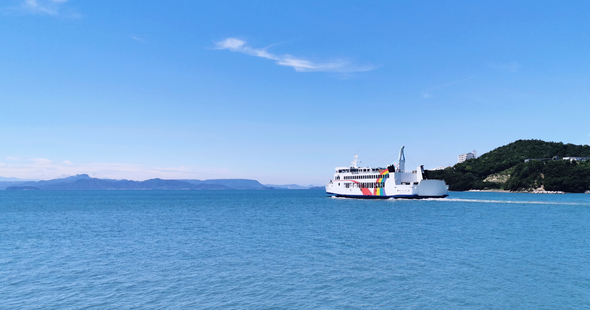 国道フェリー 宇野～高松宇高西航路 下り- ブルーマイルゥーBLOG 旧ブログ