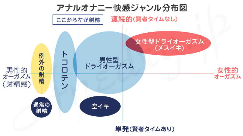 アナルビーズで気持ちよくアナルオナニー