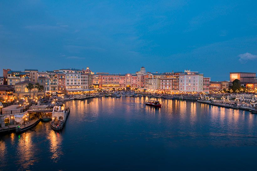 ディズニー③夜景編まかろろにっき