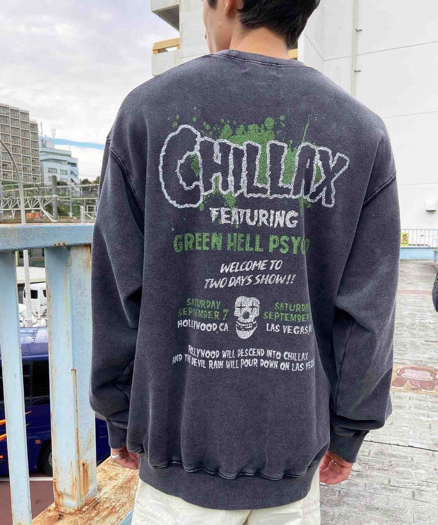 CHILLAX ブランドロゴ Tシャツ -