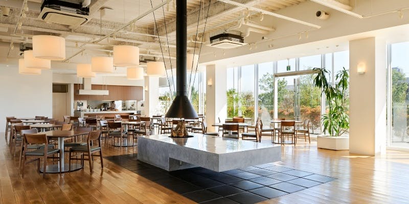 丘の上プラザ 商業棟 屋上広場 SoRaLand 改修工事施工事例ABC商会