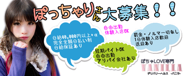 一宮市の風俗男性求人・バイト【メンズバニラ】