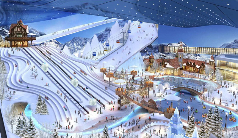 世界最大の屋内スキー場「スキー・ドバイ Ski Dubai 」入場チケット事前予約