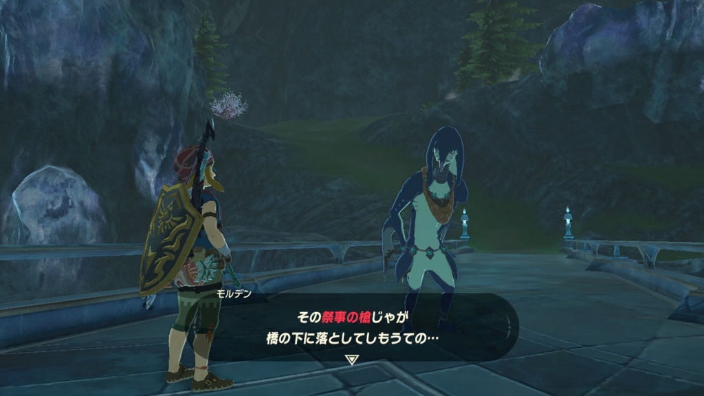 ゼルダの伝説BotWプレイ日記24： 水の神獣編２ ゾーラの里に到着！ドレファン王の依頼