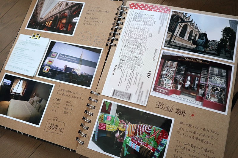 DIYメモリーブックフォトアルバムスクラップブックDIY手作りアルバムスクラップブックムービーアップ旅行スクラップブック結婚式旅行ベ AIOR手作りアルバム スクラップブック フォトアルバム