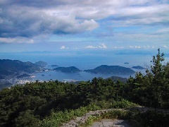 四方指展望台は展望台そのものがカッコいい！３６０度パノラマな景色もいい！瀬戸内小豆島での島暮らしを毎日書き綴る島の案内人川崎正のブログ「小豆島で生きる！」