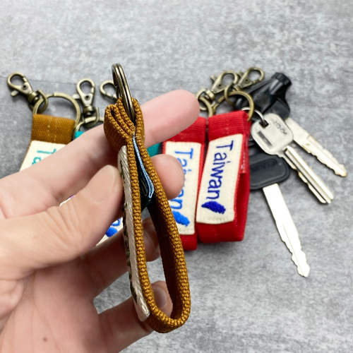 台湾レトロキーホルダー ミニ電鍋 ミニチュア レッド 台灣懷舊復古鑰匙圈