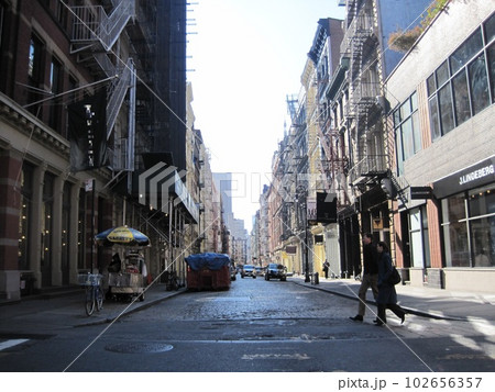 ニューヨークの朝