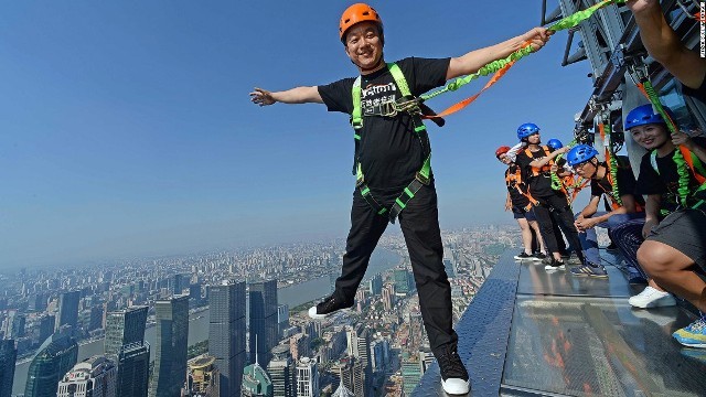 上海 上海タワー 上海中心大厦 の夜景