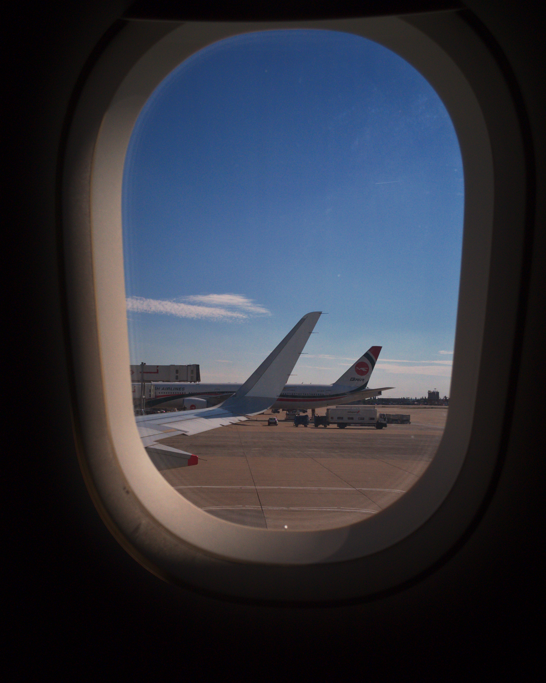 jet streamジェットストリーム 飛行機の窓から Stickable