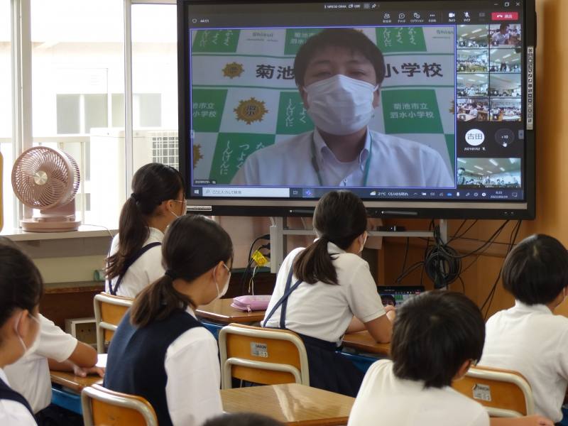 月潟の特産品なし「豊水」の成長を見つめて | 月潟小学校