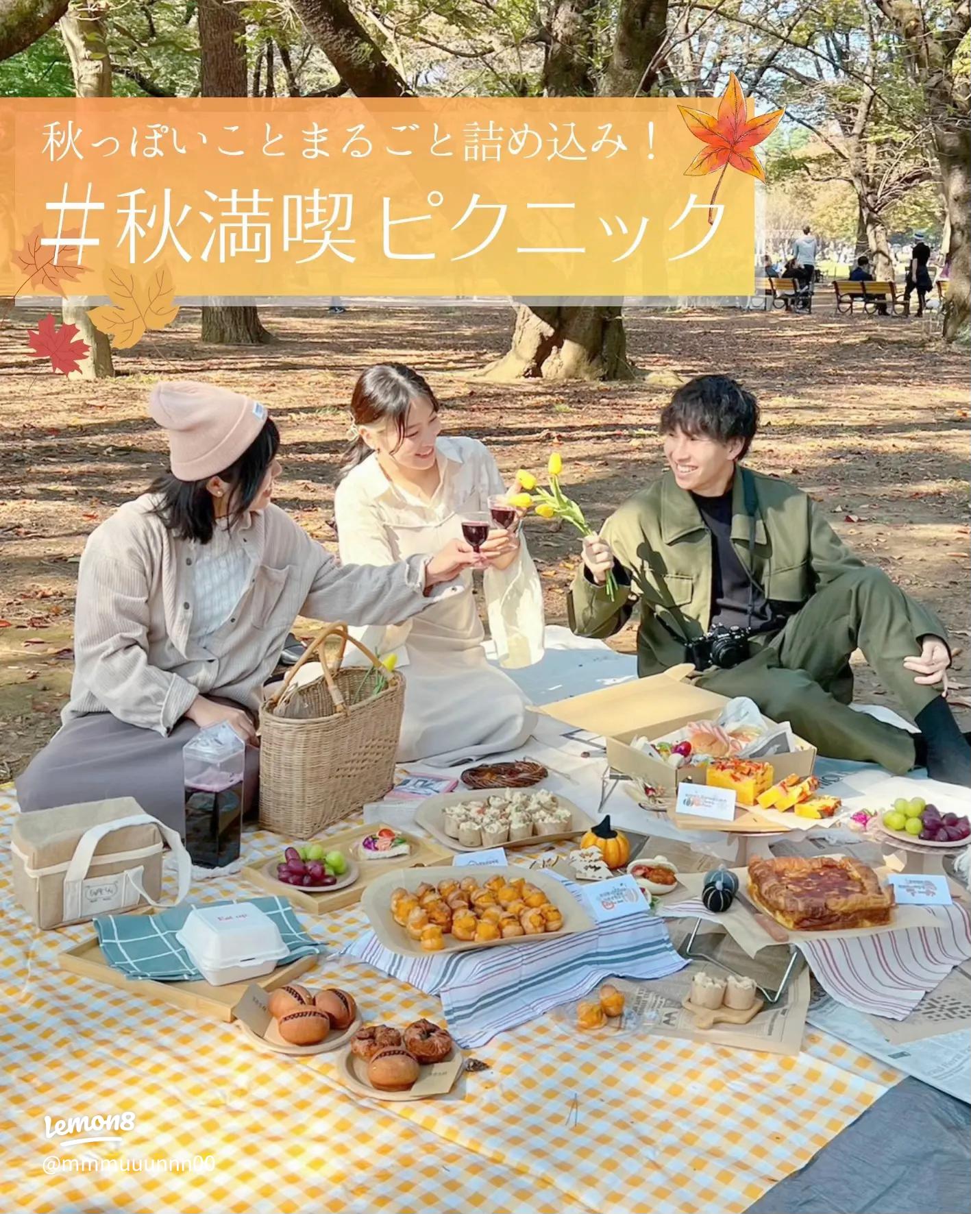 秋の東京タワー下でのピクニック体験🗼🤍