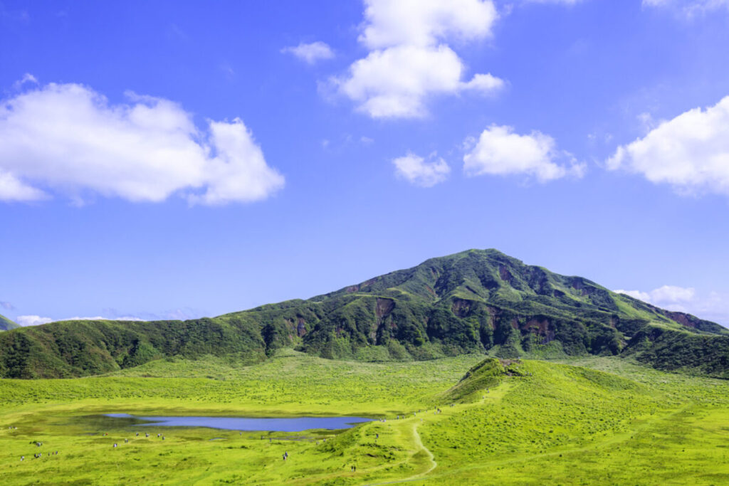 阿蘇草千里ヶ浜 熊本県阿蘇町 ・写真満載九州観光