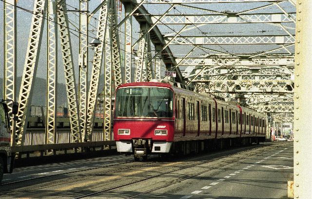 名鉄犬山橋 すれ違いは御法度名もないテッチャンの鉄道写真