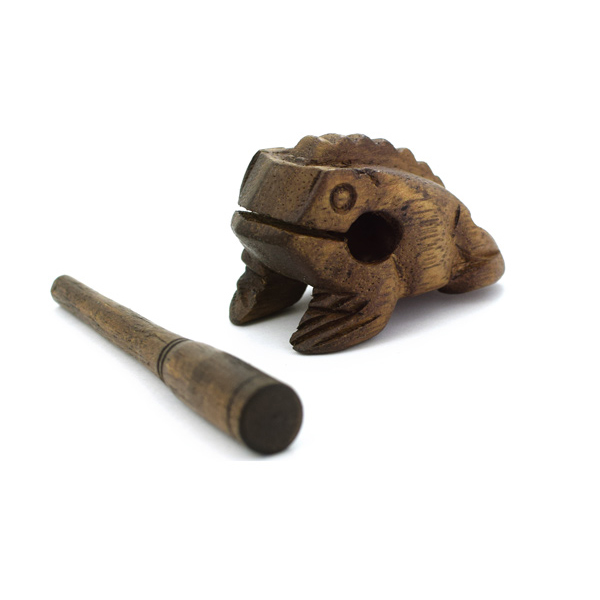 Amazon天然木 ゲコゲコかえる10cmナチュラルブラウン モーコック 単品