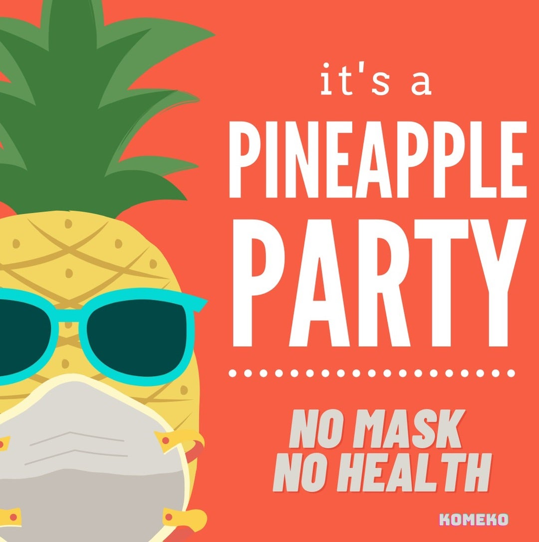 パイナップルキャラパイナップルが食べられないダーリンと、ライターコメ子の『ハワイDiary』