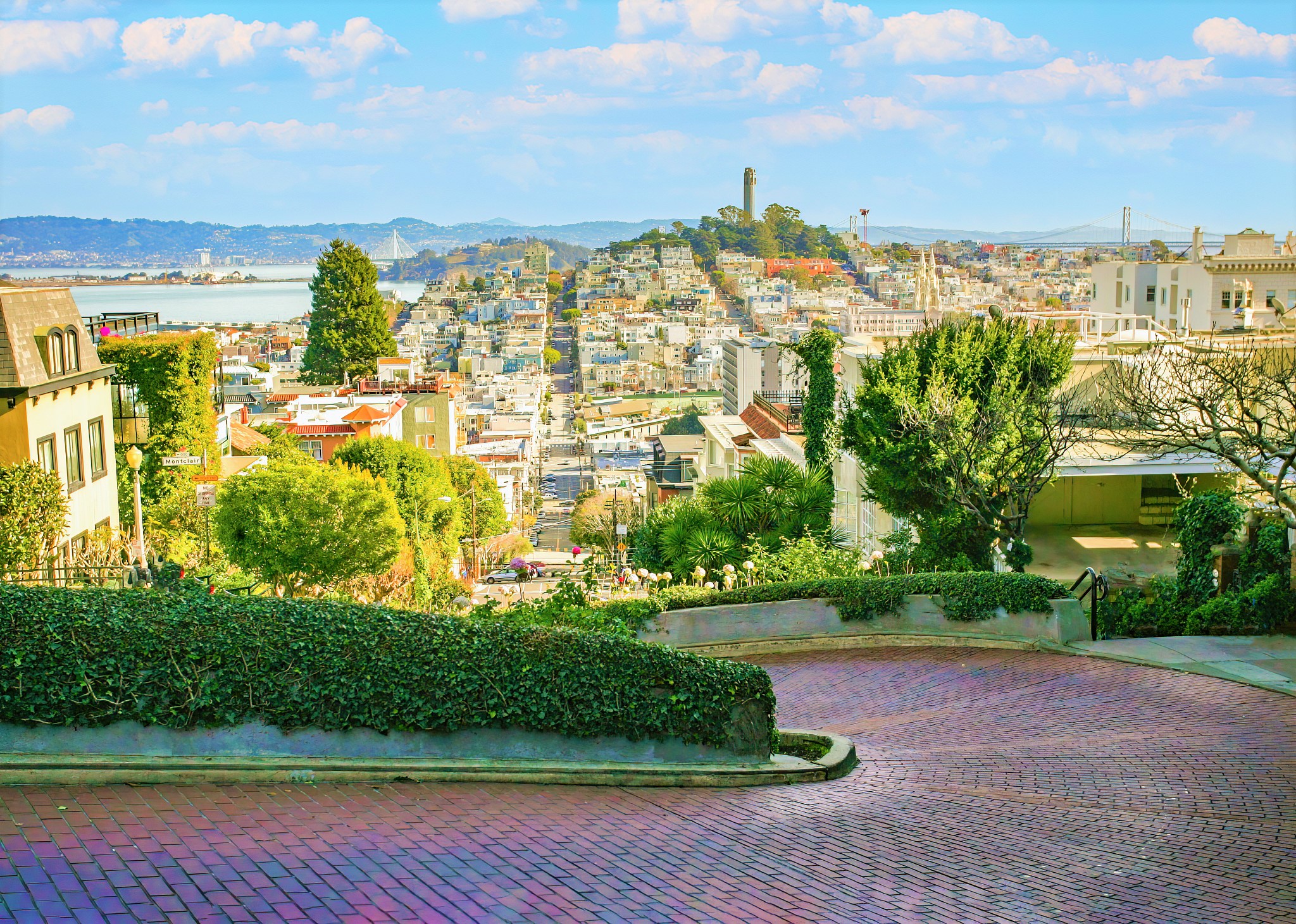 ロシアの丘、サンフランシスコ ロンバード ストリート