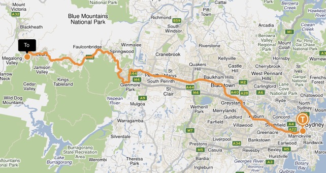 ブルー・マウンテンズ国立公園 行き方、楽しみ方ビーノ