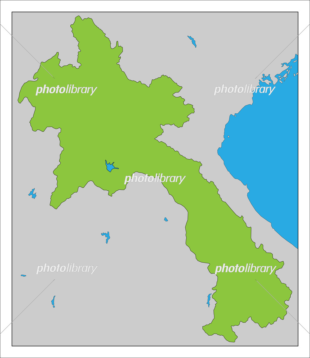 ラオスの行政や政治のベクトル地図 - アジア大陸のベクターアート素材や画像を多数ご用意