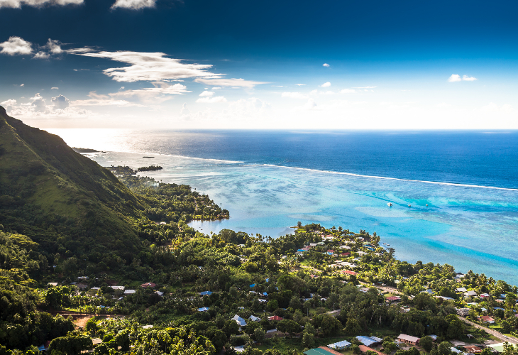 ボートツアー モーレア島