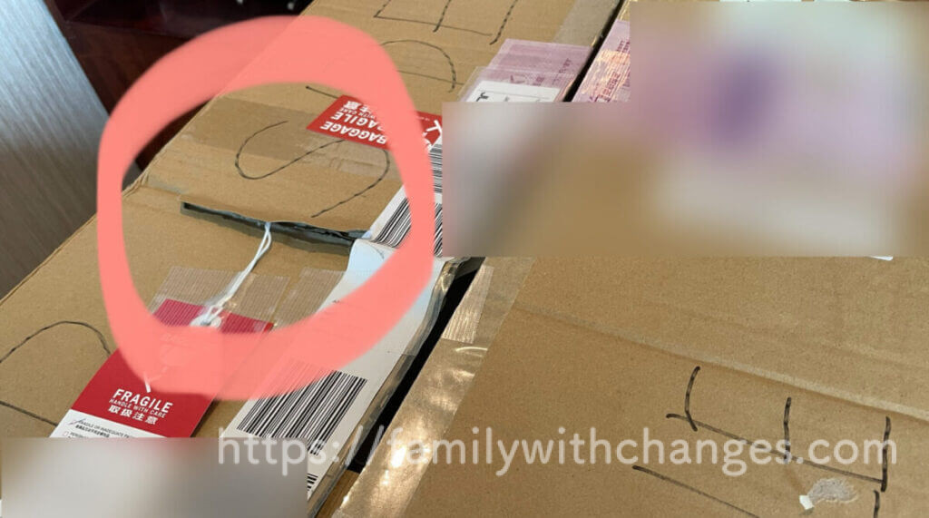 海外移住 海外引越しはダンボールで飛行機の預け荷物にしました